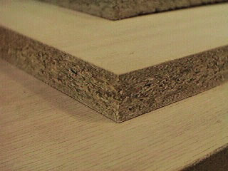 This is an image of particle board.