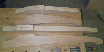 legs after shaping